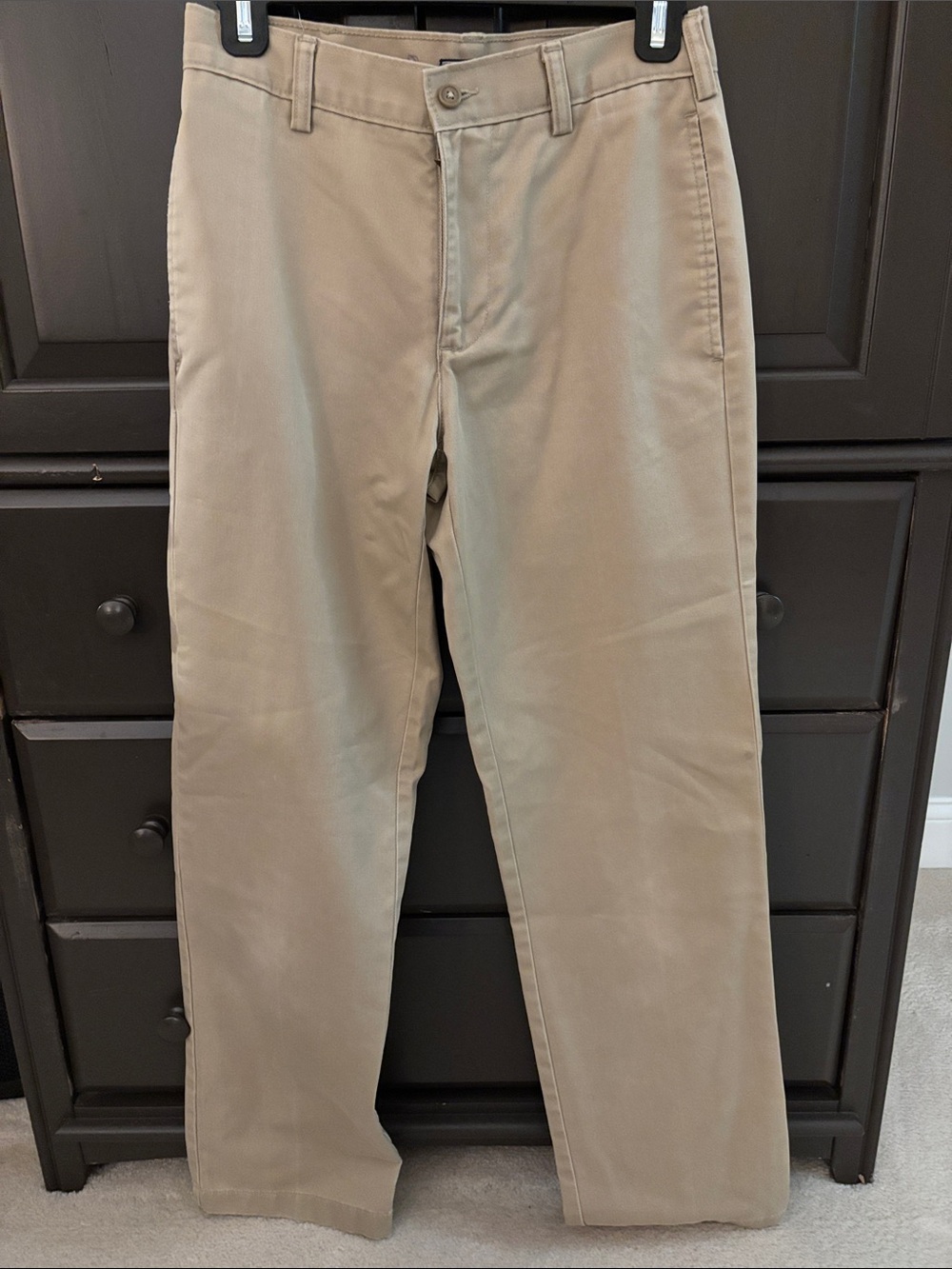 Lands End Khaki Pants 
Size: 27 W / 30 L
Color: Khaki
